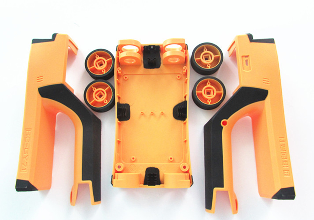 2-color injection molding part